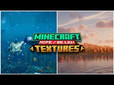 TOP 3 INSANE Texture packs for MCPE 1.21 | Bedrock