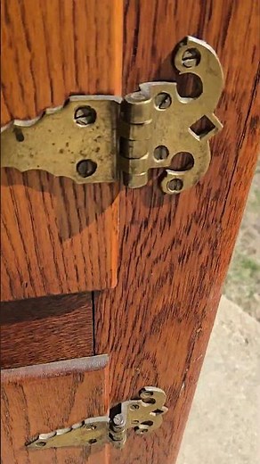 Antique ice box repair job review