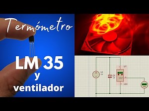 Enciende un ventilador a la temperatura que quieras mediante LM35 y MOSFET