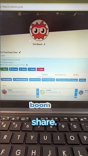How to Share Students on Boom Learning | Tutorial