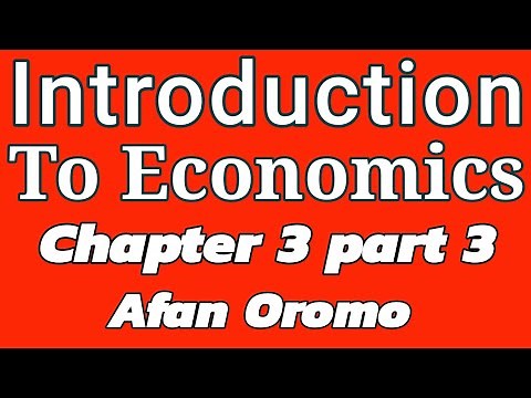 Introduction to Economics | Chapter 3 part 3 Equilibrium of the consumer | Afaan oromootiin