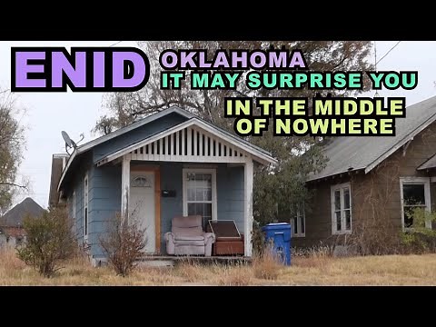ENID, Oklahoma: It May SURPRISE You - What We Saw In This Middle Of Nowhere City