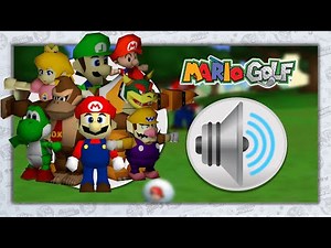 Mario Golf 64 - ALL Characters Voice Clips
