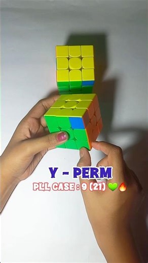 How to Solve the Y-Perm (and Why It's Awesome) #shorts #ytshorts #rubikscube