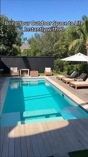 ✨ Transform Your Small Backyard with a Mini Pool | Big Ideas for Tiny Spaces #pool #gardening