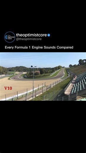 the optimist core on Instagram: "Formula 1 engine sounds through the years V8 V10 V12 V6 Turbo Each era had its own soul… but the V10 hit different. Pure emotion. Pure racing. Which F1 engine sound is your favorite? 👇🔥 #Formula1 #F1 #EngineSound V10 V12 V8 V6Turbo Motorsport CarSounds RacingHistory F1Fans Petrolhead CarReels OptimistCore"