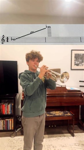 Levi Farrar’s DOUBLE Bb Glissando | Screaming Trumpet #trumpetlife #trumpet #leadtrumpet #jazztrumpet #trumpetlovers