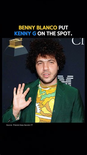 Kenny G’s hilarious and unexpectedly smooth banter with Benny Blanco.😭