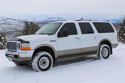 No Reserve: 2000 Ford Excursion Limited Power Stroke 4x4