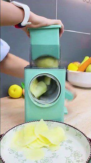 Fast Kitchen Food Prep Tool ( # 2721 ) ✅ Multifunctional Manual Fast Vegetable Slicer