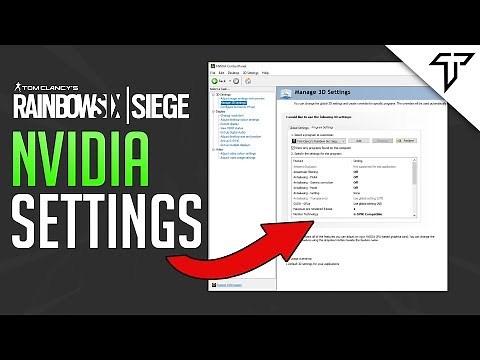 Best NVIDIA Settings to Spot Enemies and Increase FPS! (Rainbow Six Siege Tips & Tricks)
