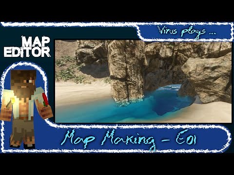 Stranded Deep Map Making [01] - Underwater Cave Entrance [1080p 60fps]