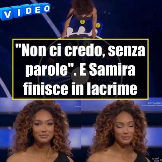 "I can't believe it." A thrilling finale on Wheel of Fortune: Samira in tears #samira