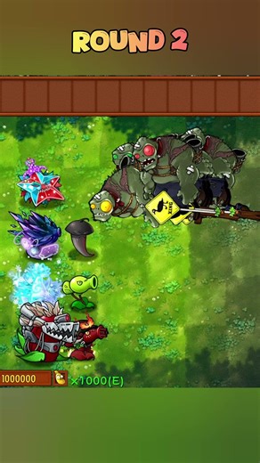 combine Two fusion vs paper gargangter 35x #pvzfusion #pvzmobile #minigame #pvzgameplay