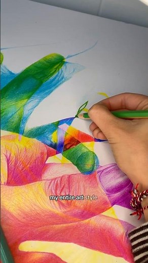 How to make RGB light reactive art - without special UV paints or inks⚡️ #lightart #drawingtutorial