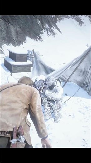 Rdr2 frozen couple #rdr2 #rdr2gameplay
