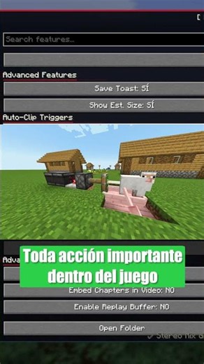Mods para Minecraft en 1 minuto Record-Able