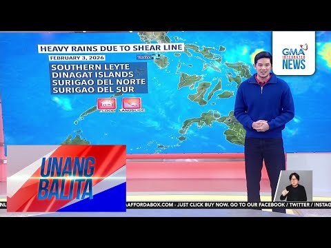 Weather update as of 6 AM (February 2, 2026) | Unang Balita