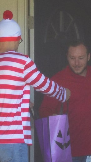 Creative Twist on Trick or Treating: Paying Strangers Rent!