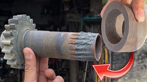 Master Mechanic Rebuilds a Broken Gear Tooth by Hand | Incredible Repair Skill #ManualGearRepair | NexaMech Media