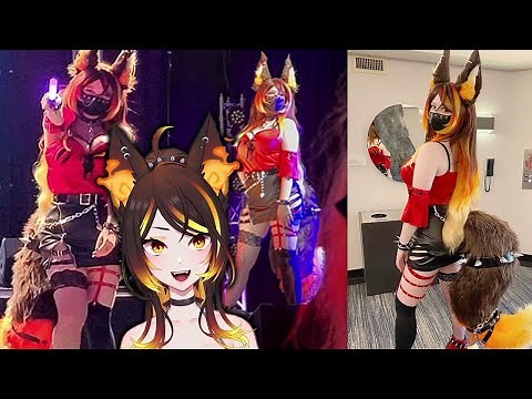 Sinder Cosplayed Her Vtuber at Offkai