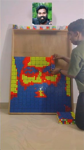 𝟯𝟴𝟬𝗞+Views👀🔥𝗠𝟰-𝘁𝗲𝗰𝗵 𝗝𝗶𝗼 𝗷𝗼𝘀𝗲𝗽𝗵 | using 300 Rubik's Cube🥶👌🤩🤩#m4tech #shorts #jio #tech