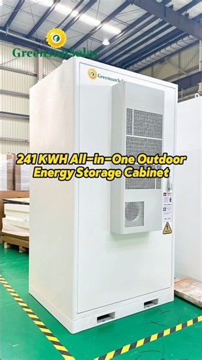 🔋241 KWH All-in-One Outdoor Energy Storage Cabinet