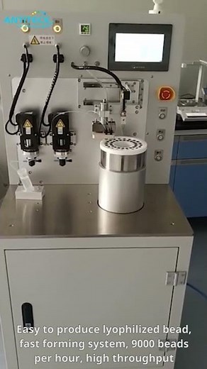 Lyophilized Bead Manufacturing Equipment - Lyobeads Production Machine - Lyophilized Bead - ANTITECK