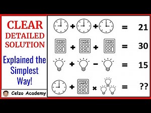 Clock Calculator Bulb Puzzle- Viral Puzzle Answer l Clock Calculator and Light Puzzle Answer