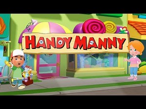Handy Manny Logo Spoof Luxo Lamp