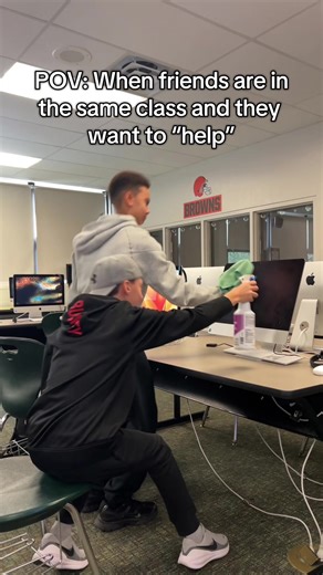 Student Helpers in Class: A Comedic POV