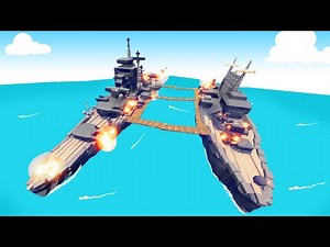 BATTLESHIPS In TABS!? They Made The MOST AMAZING MAP - Totally Accurate Battle Simulator Map Creator