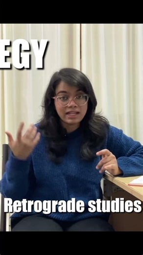 Retrograde studies | Gargi Varshney #neet #medicalentranceexam