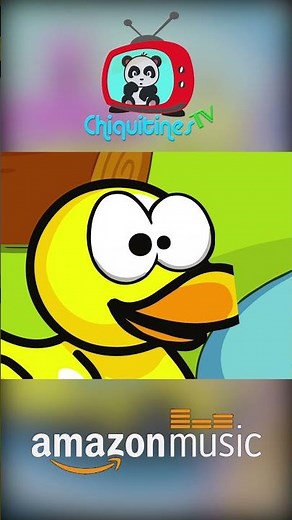 🦆 Al agua pato #cancionesinfantilesenespañol #shorts #chiquitinestv