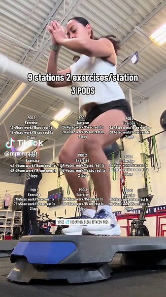 F45 22 Cardio Workout Routine #gym #gymtok #f45training #workoutroutine