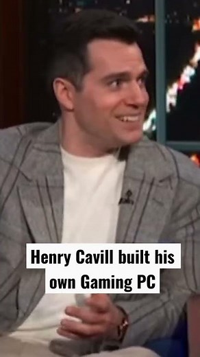 Who knew Superman was a Gamer? Henry Cavill built his own Gaming PC!