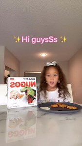 Dino nuggs and daily affirmations with Londyn #simulate #simulatepartner #nuggs literally go through 1 box a day they are her favorite ! | Nick Knudtson