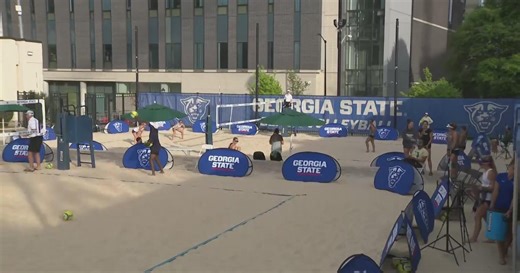 Sports with Sam: Georgia State hosts beach volleyball tournament in Atlanta
