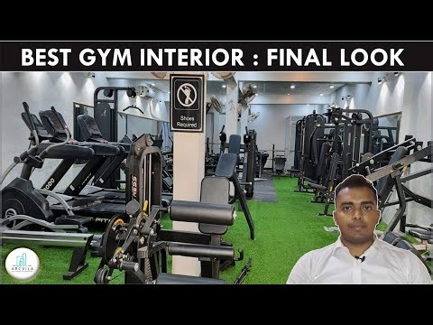 Gym Interior Design Work: How to Design the Perfect Gym Interior |Clean & Functional Gym Design Idea