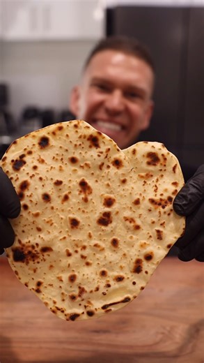 HIGH PROTEIN ROTI 🫓 These are awesome to have as a side with any meal but go next level with your favorite curry! 👨‍🍳 Ingredients, 1 batch, 8 rotis ✅ Plain flour – 125g, 4.4oz ✅ Faba bean protein powder – 125g, 4.4oz ✅ Warm water – 100ml, 3.4 fl oz ✅ Ghee – 10ml, 2 tsp ✅ Sea salt – pinch 👉 Method Mix plain flour and faba bean protein thoroughly first. Even distribution matters. Add ghee, salt and warm water gradually and mix to form a dough. It will feel firmer than standard roti dough. That