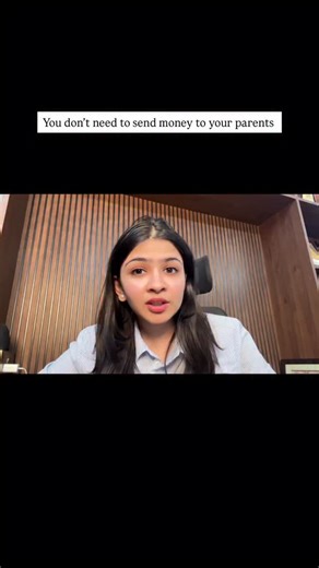 Sakchi Jain | Finance on Instagram: "What do you think? #personalfinance #parents #guilt"