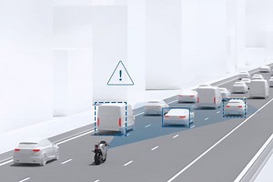 Bosch Kembangkan Collision & Blind Spot Warning Untuk Motor