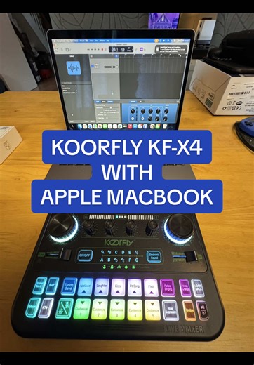 KOORFLY KF-X4 con Apple MacBook: Calidad de Audio