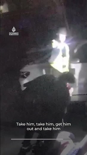 Police bodycam captures Russian missile strike on Kyiv