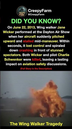 The Wing Walker Tragedy of Jane Wicker