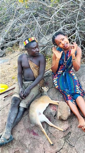 Shumuku Teaches CHABA the Dik-Dik Sound… Did He Get It Right? 😂🐐❤️