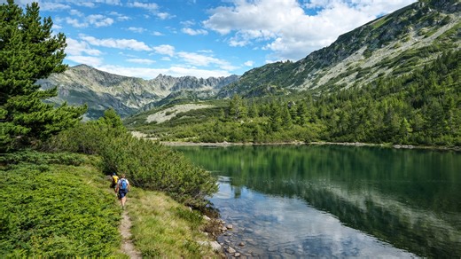 A hidden lake in Bulgaria’s mountains
