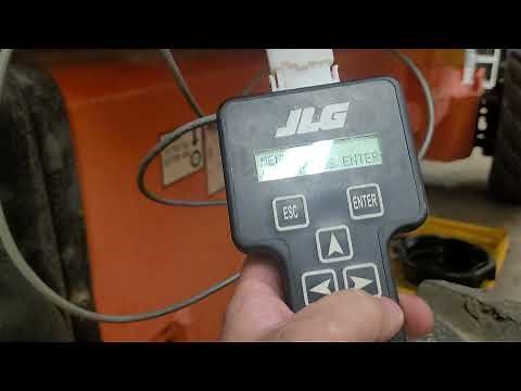 How to use diagnostic tools for JLG machine and BOOM valve troubleshooting Part1