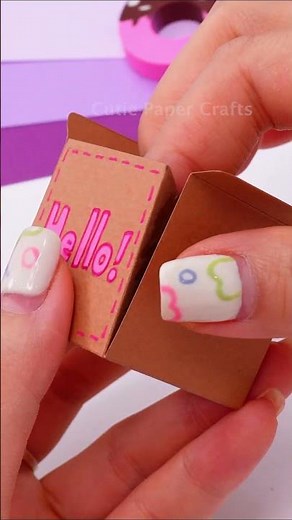 DIY make mini toys from paper super easy | Cutie Paper Crafts