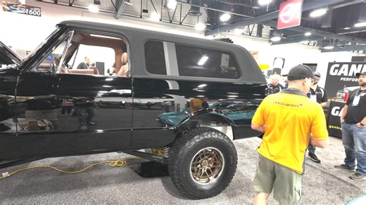 1K views · 11 reactions | Check out this 1970 Blazer from Burning River Resto-Mods at The SEMA Show. Stop by for an up close look booth# 21431. | Gandrud Chevrolet Performance | Facebook